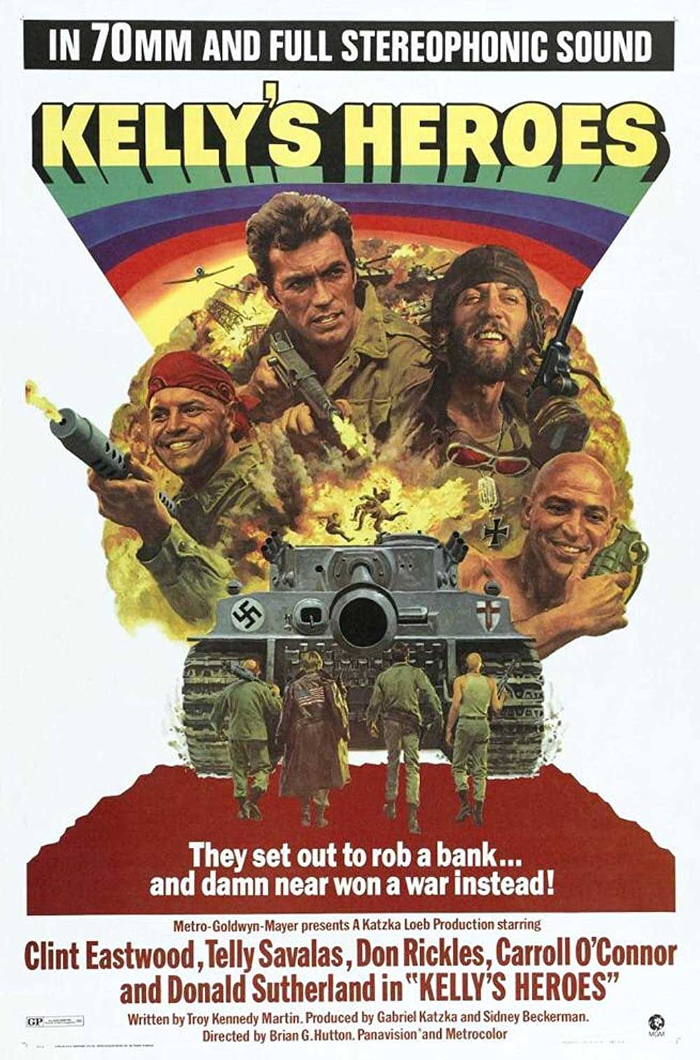Kelly's Heroes Poster
