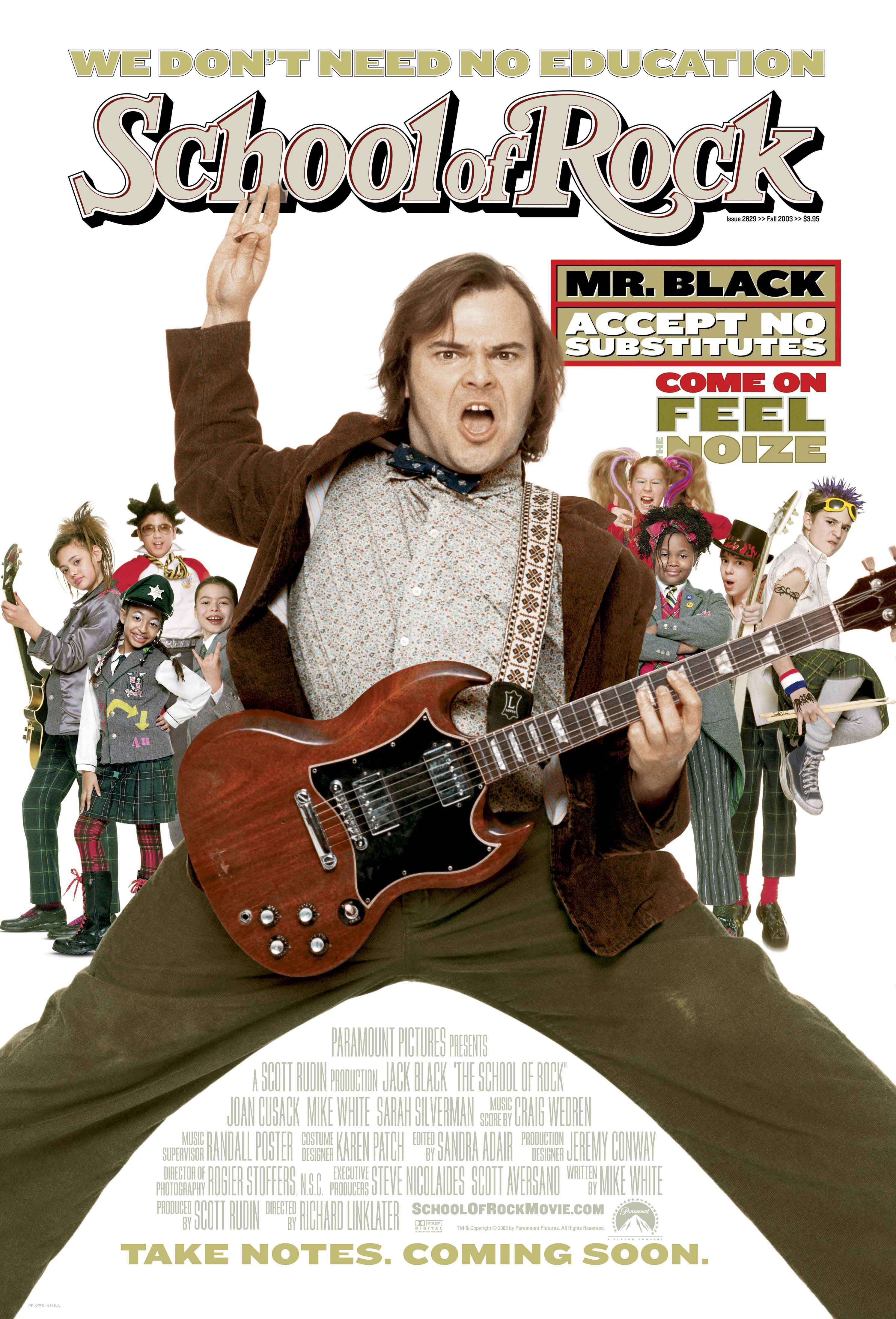 School of Rock Poster